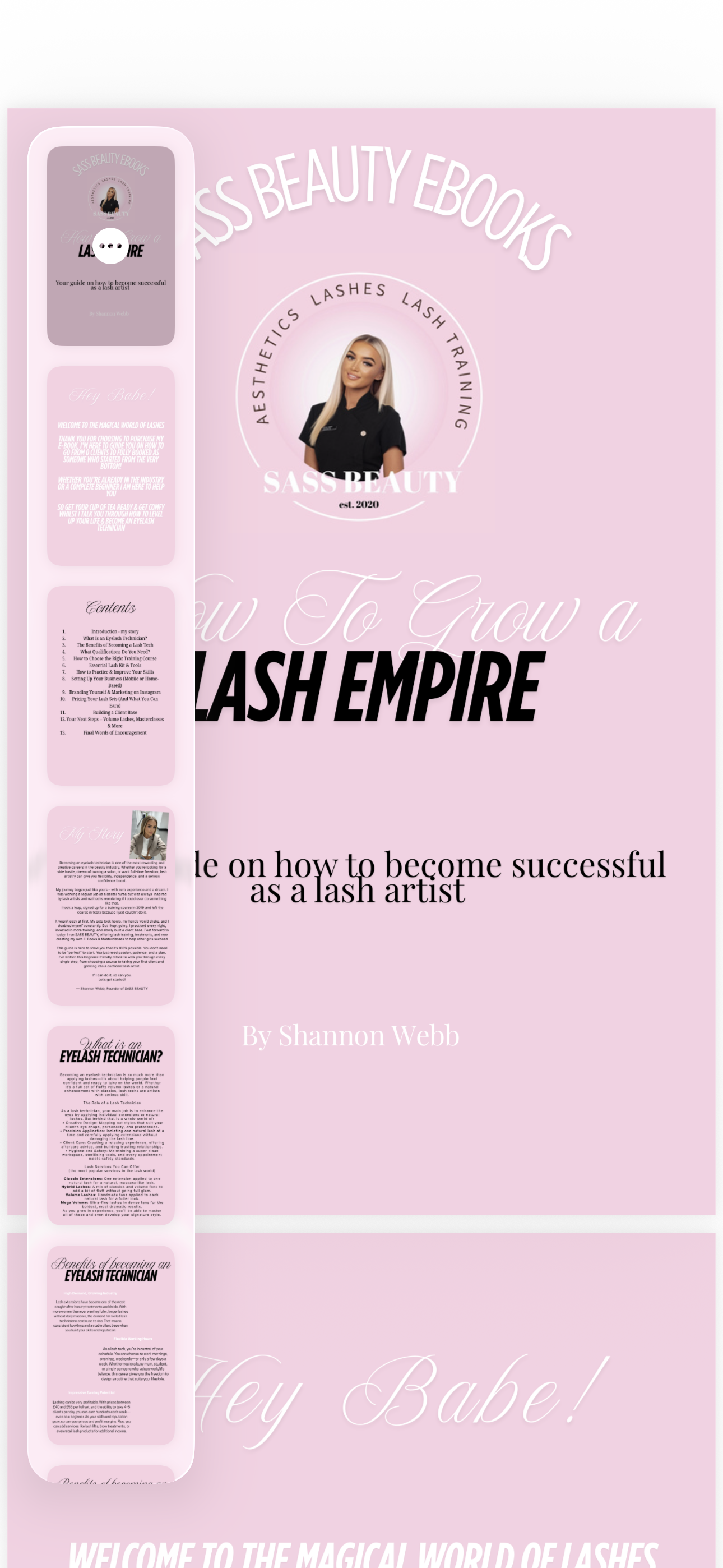 How to grow a lash empire