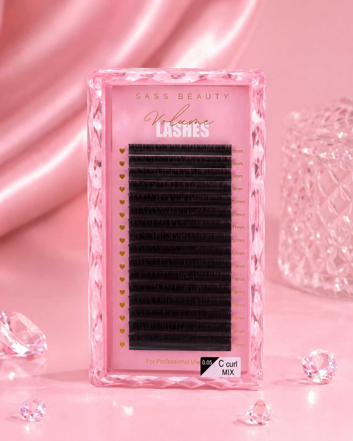Volume Lash Trays | 0.05 Diameter