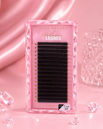 Volume Lash Trays | 0.05 Diameter